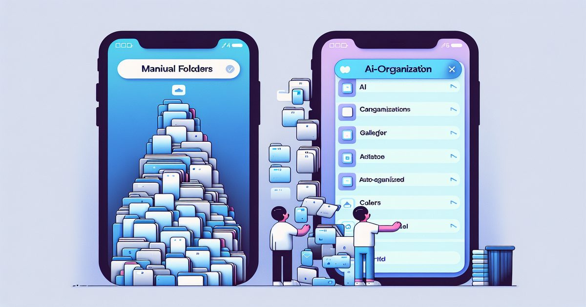 Manual vs AI Screenshot Organization on iPhone: Which Is Better?